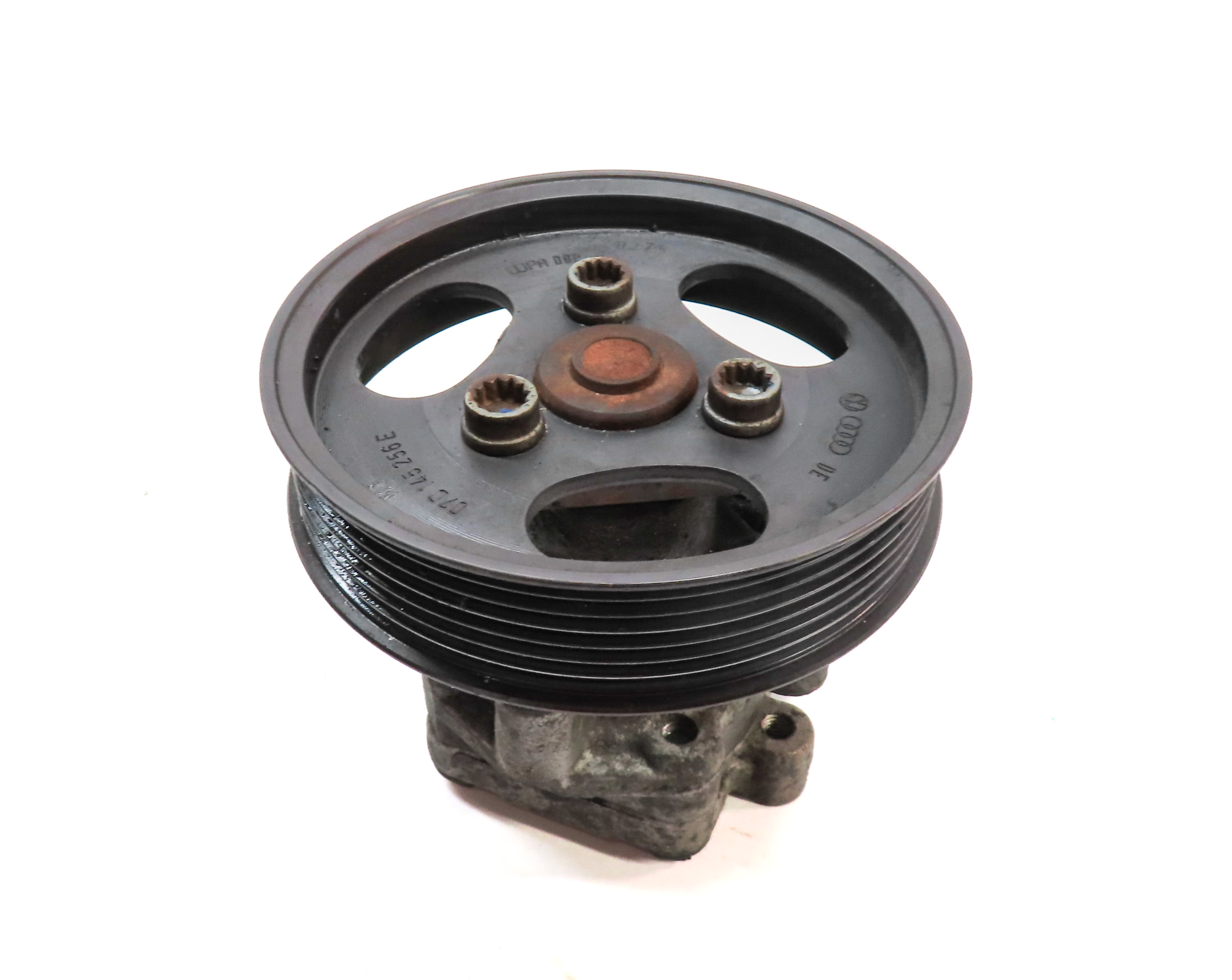 2007-2015 AUDI Q7 (4L) TOUAREG 3.0L / 3.6L ENGINE POWER STEERING PUMP w/ PULLEY — exact item pictured
